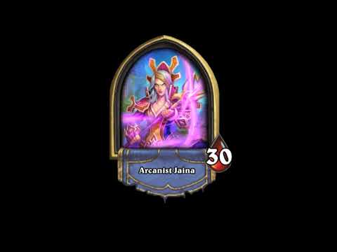 Arcanist Jaina All Hero Quotes - Hearthstone
