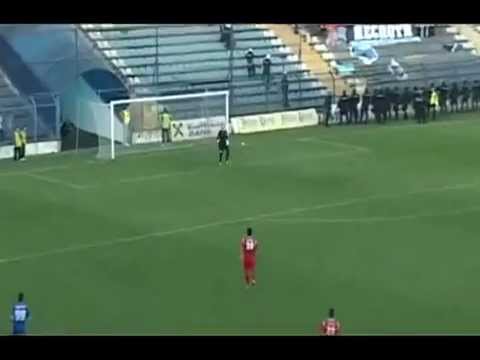 Smederevo 2:2 Radnicki 1923 evrogol Zivkovica (gol sa pola terena) 22.09.2012. 6.kolo JLS