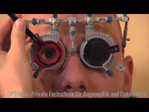 Augenglasbestimmung und Linsenanpassung  Optonia-Lehrfilme