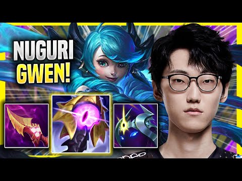 NUGURI IS READY FOR GWEN! - Nuguri Plays Gwen TOP vs Fiora! | Season 2022