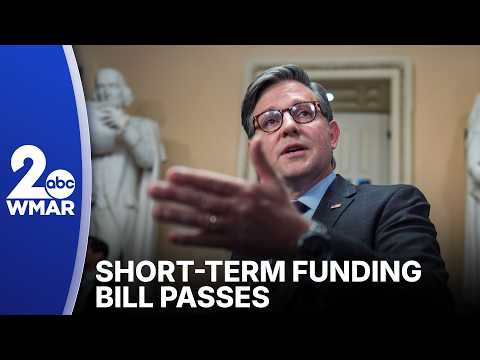 House passes short-term funding bill to prevent a shutdown ...