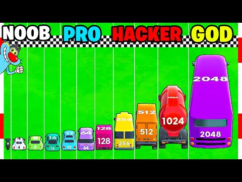 NOOB vs PRO vs HACKER | In 2048 Race | With Oggy And Jack | Rock Indian Gamer |
