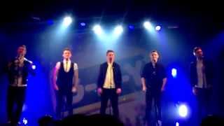 Collabro singing All Of Me at G-A-Y Heaven