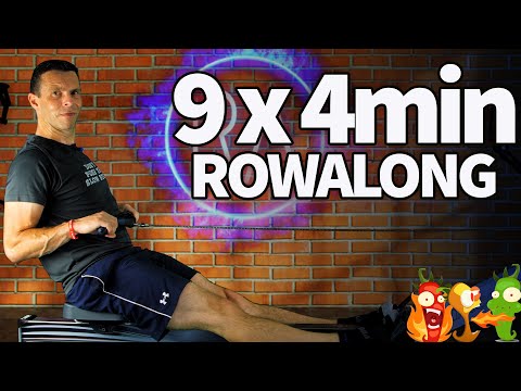 45 Minute All-Round Rowing Workout - Power, Speed & Endurance Combined | RowAlong