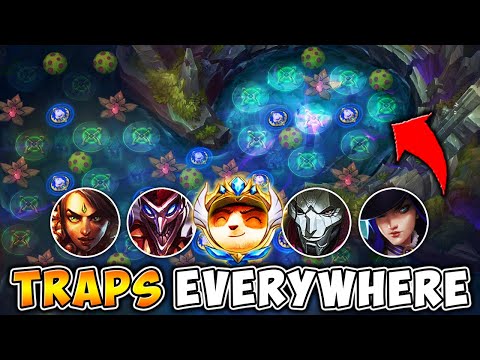 WE RECRUITED THE RANK 1 TEEMO AND DID A 5 MAN TRAP COMP! (FT. MANCO)