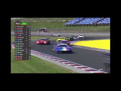 2020 GT Open Hungaroring Huge Crash Mercedes AMG GT3 Airborne