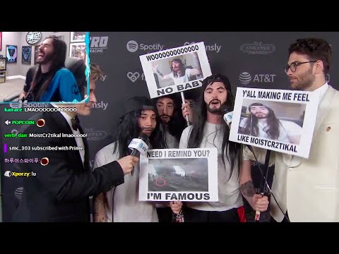 The MoistCr1tikal(s) are back at the Streamer Awards - The Charlie(s) are pissed