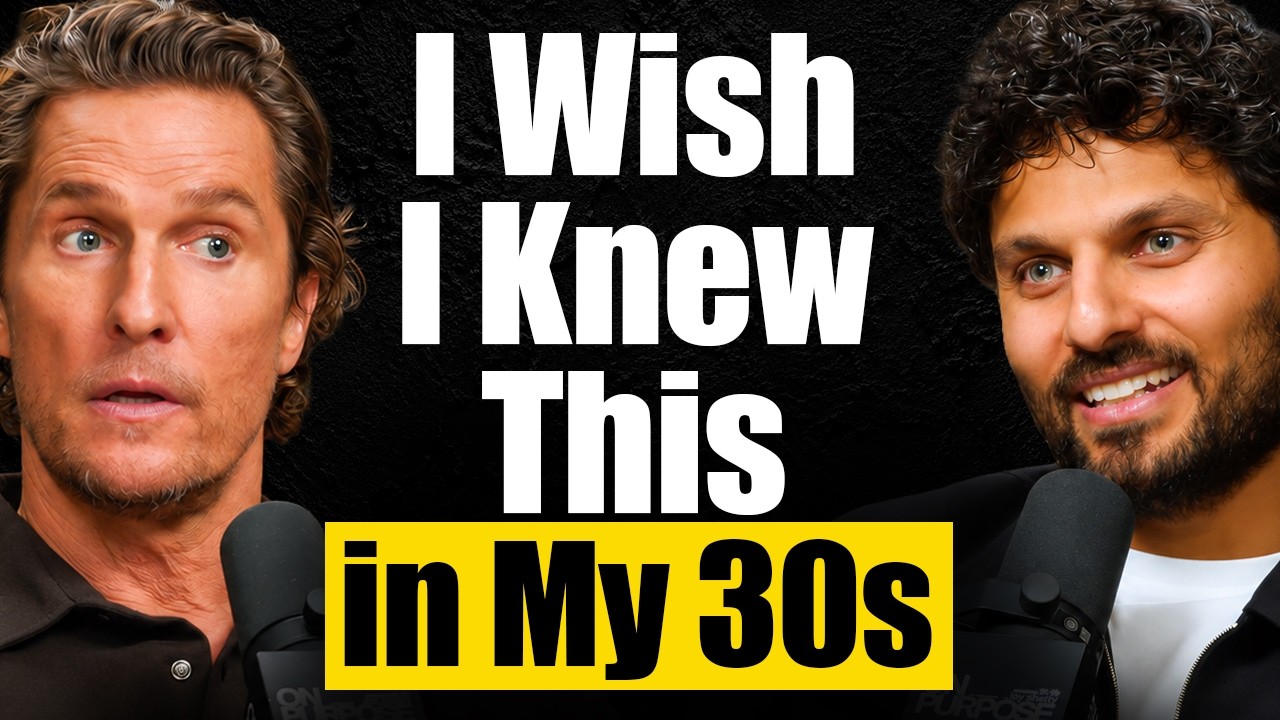 Matthew McConaughey: Life Got Easy After I Learned This