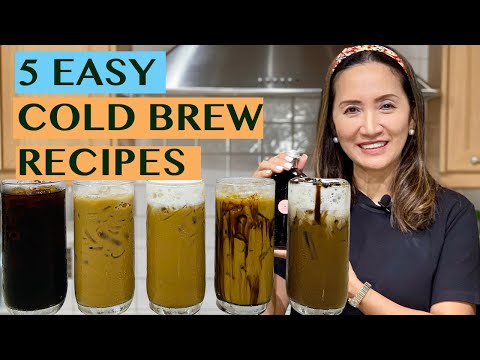 START YOUR OWN COLD BREW BUSINESS PART 2: 5 DELICIOUS ICED COFFEE RECIPES USING COLD BREW (22/24 OZ)
