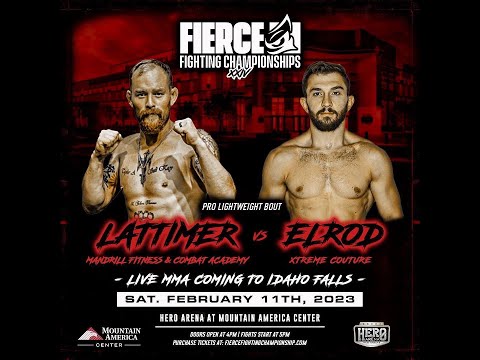 FULL FIERCE FIGHT | VANCE ELROD VS. KERRY LATTIMER | FFC 24 | IDAHO FALLS, IDAHO