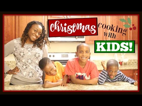 CHRISTMAS COOKING WITH KIDS Collab | Reindeer Cookies Video