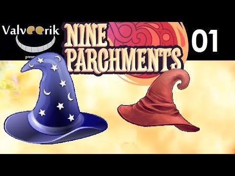 NINE PARCHMENTS *01* Trine 4? Magicka 3? Nein, Parchments! [Lets Play Together Nine Parchments]