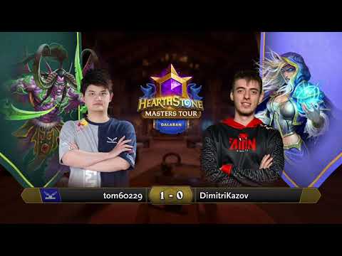 tom60229 vs DimitriKazov | Swiss Round 1 | Hearthstone Masters Tour Dalaran