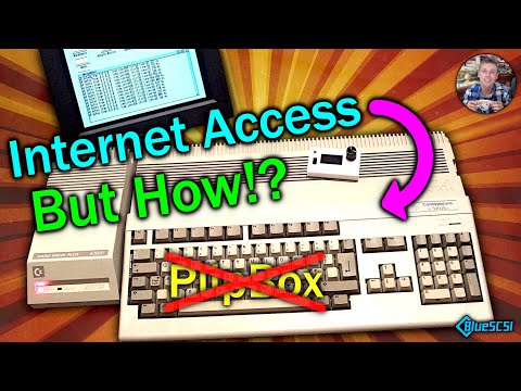 "MAGIC" BlueSCSI Amiga Internet Access!
