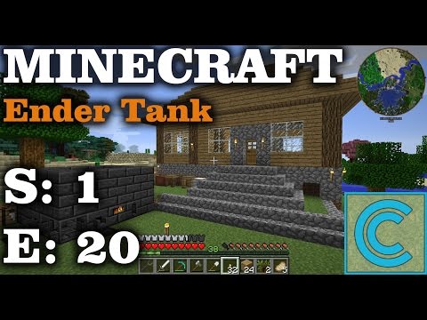 Minecraft Mods - Season 1 Episode 20 - How to make Ender tank and barrel