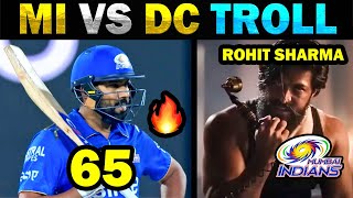 MI VS DC IPL TROLL 2023 | MUMBAI INDIANS 1ST WIN - TODAY TRENDING