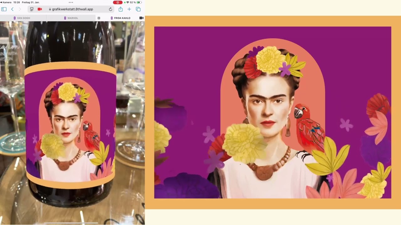 Grafik Werkstatt Weisswein Henri Matisse