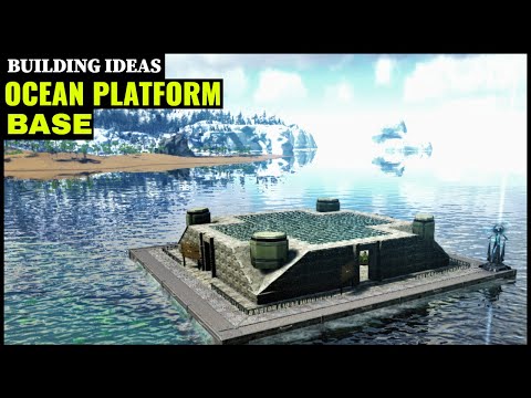 FLOATING BASE BUILD (ISLAND) | ARK SURVIVAL