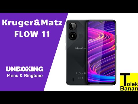 Kruger&Matz FLOW 11 - Unboxing & Ringtones / Dzwonki - Jakie robi zdjęcia Smartfon za 270zł