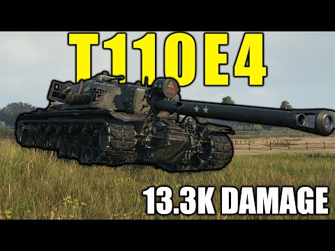 T110E4 – 13.3K Damage | Legendary Carry Performance | World of Tanks Replay