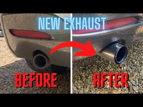 NEW EXHAUST FOR MY F21 BMW 118i (SOUNDS INSANE!!!)