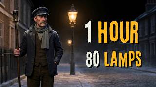 Victorian London Lamplighter's Night Shift, 1894 (AI reconstruction)