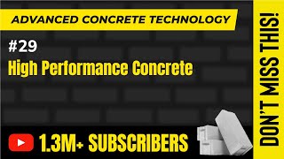 High Performance Concrete - Special Concrete - Advanced Concrete Technology