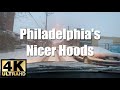 Driving Tour Philadelphia’s Northern Liberties & Fishtown Neighborhood SNOWFALL in 4K  (Narrated)