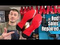 We Repaired These Louboutin Red Soles BETTER Than New