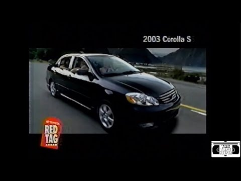 Thumbnail for Toyota Corolla S Commercial - 2003 by Toyota, Toyota GR Corolla, video, Toyota Corolla, vide, vhs