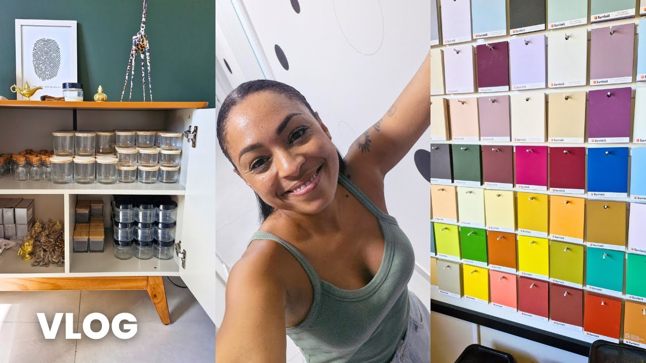 ORGANIZANDO o ATELIÊ, PINTANDO as PAREDES da CASA, FAXINA︱por Daniela Cândido