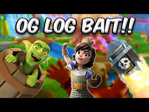 ORIGINAL LOG BAIT DECK WILL ALWAYS WORK! Clash Royale -Annygaming
