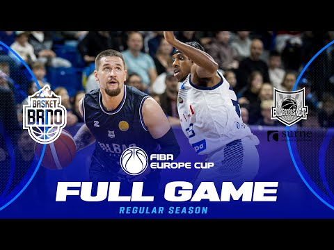 PUMPA Basket Brno v Surne Bilbao Basket | Full Basketball Game | FIBA Europe Cup 2025-26
