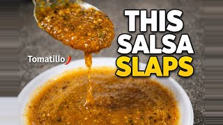 Authentic Tomatillo Salsa Recipe 🌶️ | Smoky, Spicy & Better Than Any Restaurant