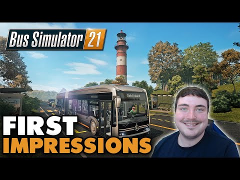 BUS SIMULATOR 21 IS HERE! | Bus Simulator 21 (PS4/XBOX ONE) | First Look & Review of Bus Sim 21