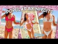 Popular Instagram VSCO Bikini Edits Slime Glitter