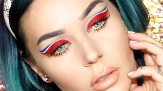 Triple Cat Eye 4th of July Look | KristenLeanneStyle