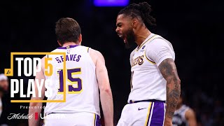 Top 5 Plays of the Week | Los Angeles Lakers (3/25/24 - 3/31/24)