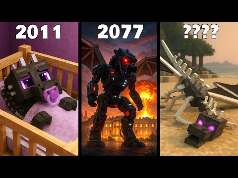 Evolution of Minecraft Ender Dragon