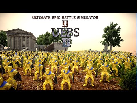 4,000 GOLDEN KNIGHTS vs 20,00,000 ZOMBIES ON MT OLYMPUS | Ultimate Epic Battle Simulator 2 | UEBS 2