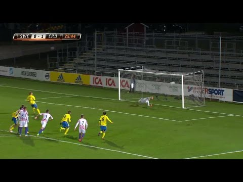 Se straffsituationen som leder fram till Sveriges kvittering - TV4 Sport