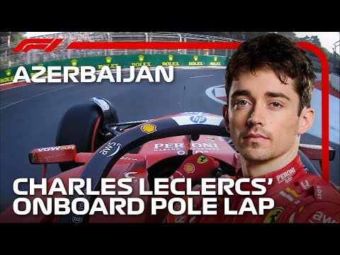 Charles Leclerc’s Pole Lap | 2024 Azerbaijan Grand Prix | Pirelli