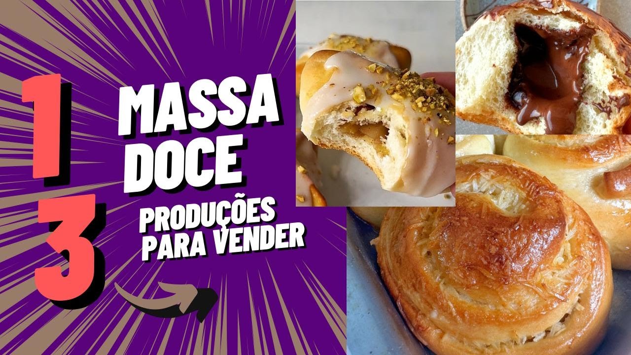 MASSA PERFEITA PARA PÃES DOCES / AULA DE CONFEITARIA / KARYNE IANCOSKI
