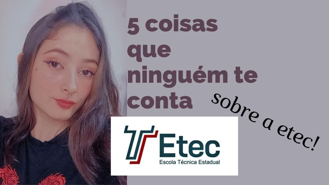 5 coisas que ninguém te conta sobre a ETEC | Lia Freitas
