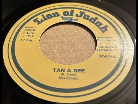 Lion Of Judah-7"-Tan And See / Max Romeo + Revolution Dub / Lee Perry