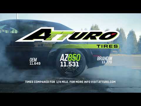 Atturo AZ850 - Proven Drag Strip Performance!