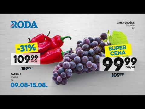 Roda katalog 9.08 - 15.08.2018.