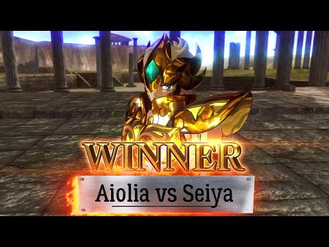 Saint Seiya: Soldiers Soul - Aiolia vs Sagittarius Seiya  (3 Round)