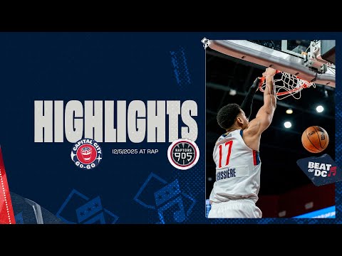 Highlights: Capital City Go-Go at Raptors 905 | 12.5.25