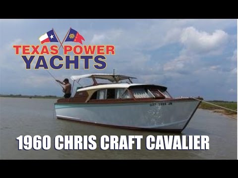 1960 Chris Craft Cavalier for sale at Texas Power Yachts